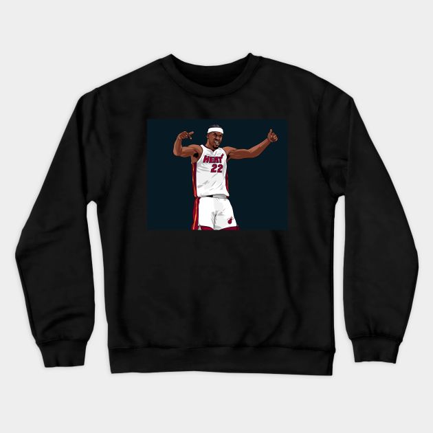 Jimmy Butler Crewneck Sweatshirt by origin illustrations